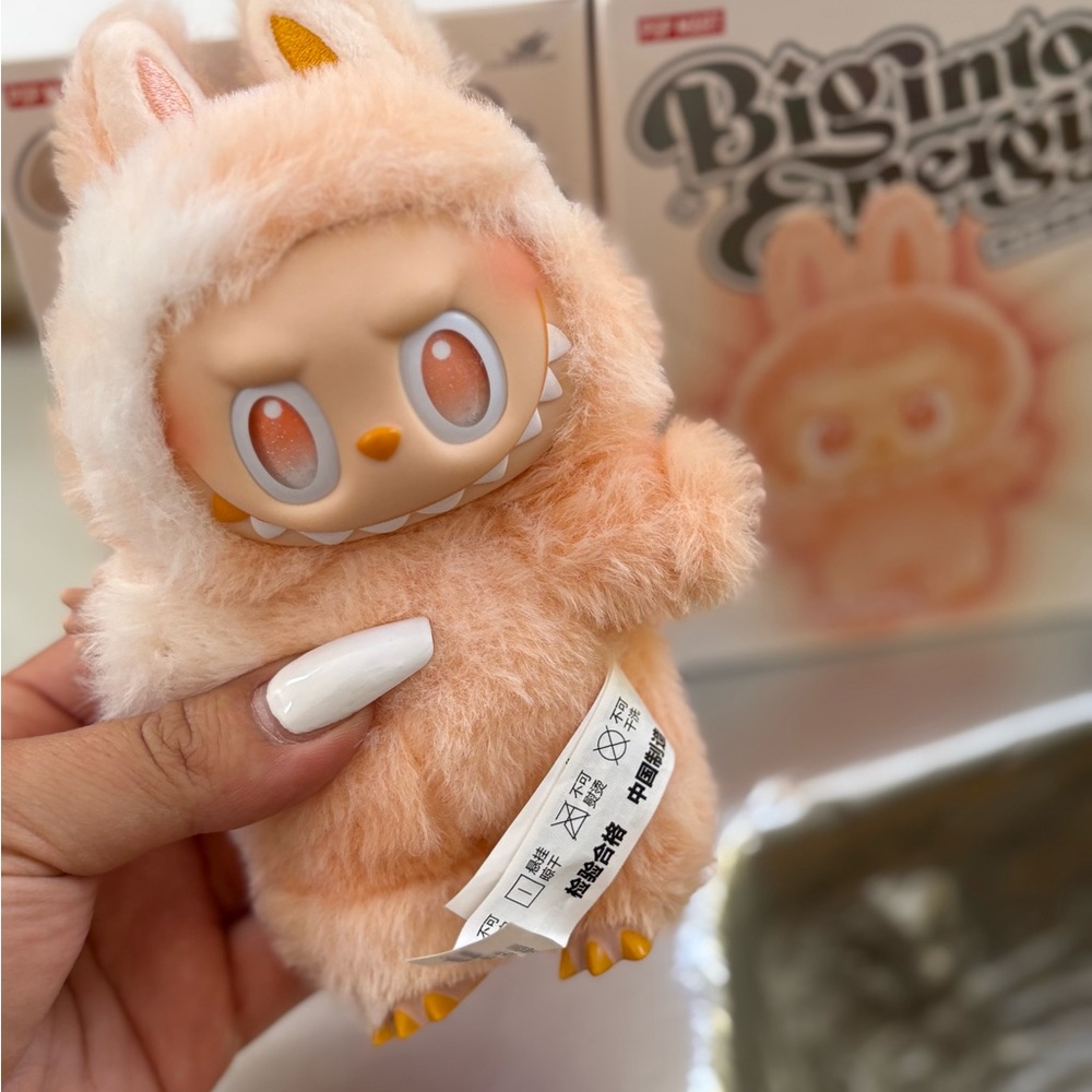 Labubu Big into Energy “Happiness”